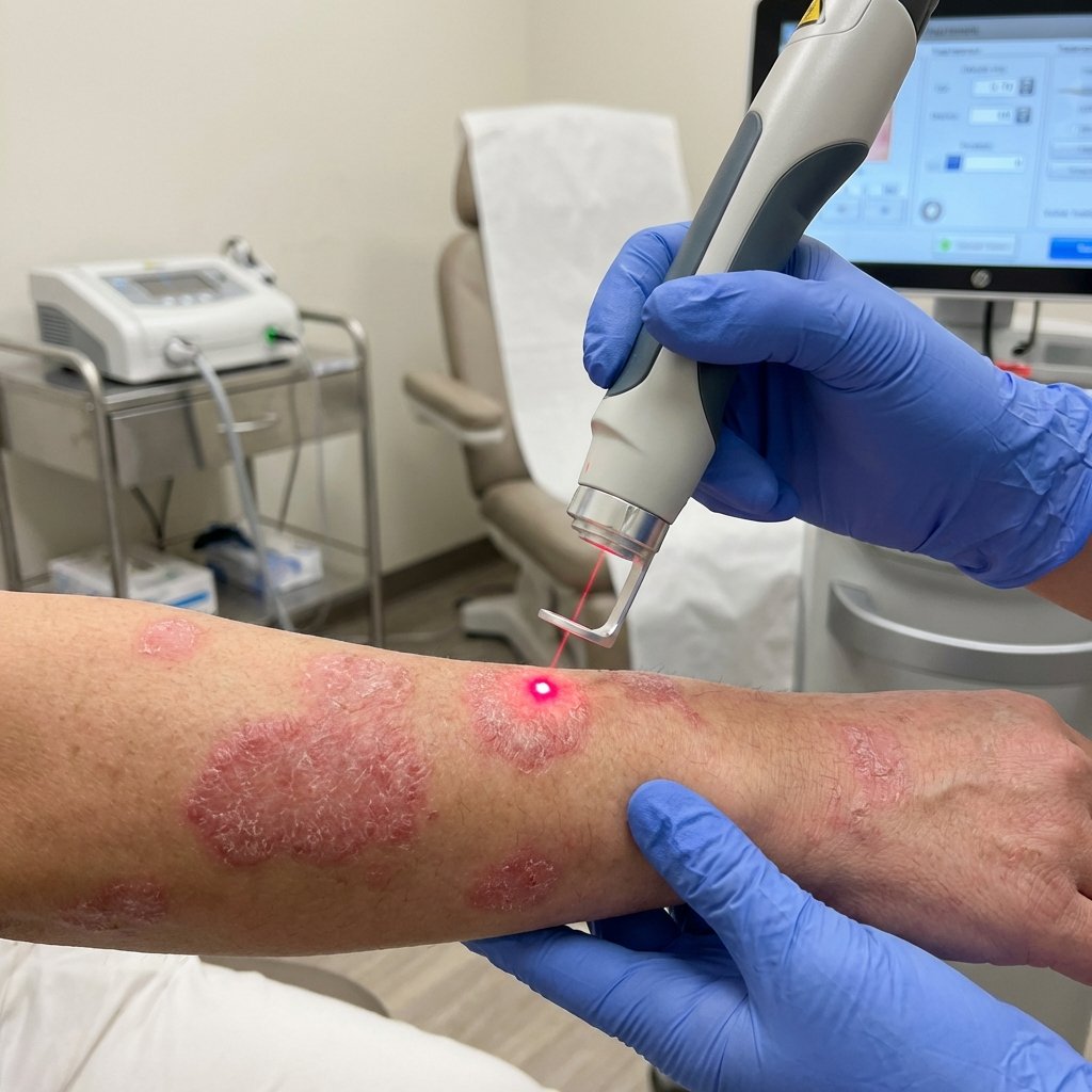 Psoriasis & Eczema Support with Laser