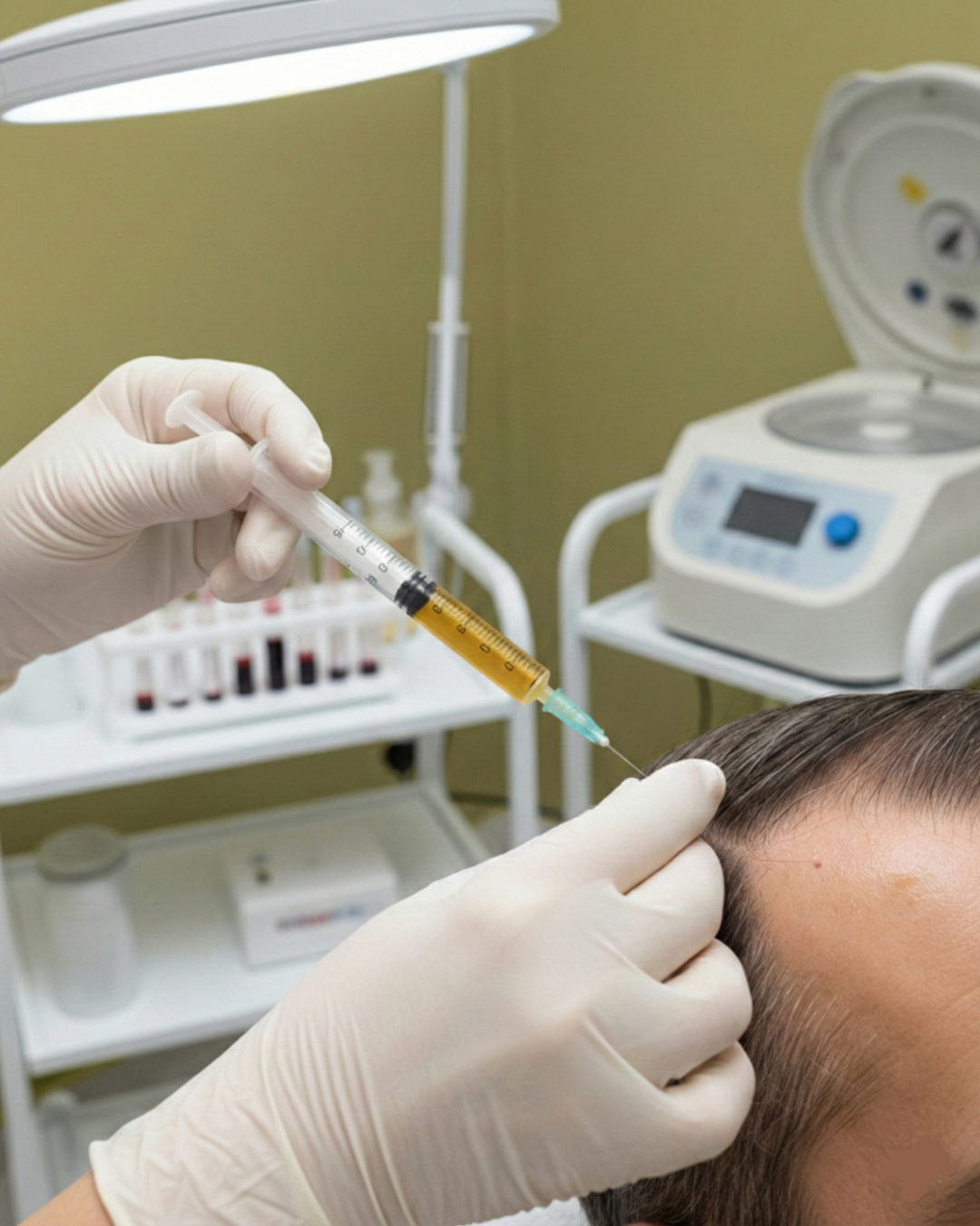 Hair Restoration with Platelet-Rich Plasma (PRP)