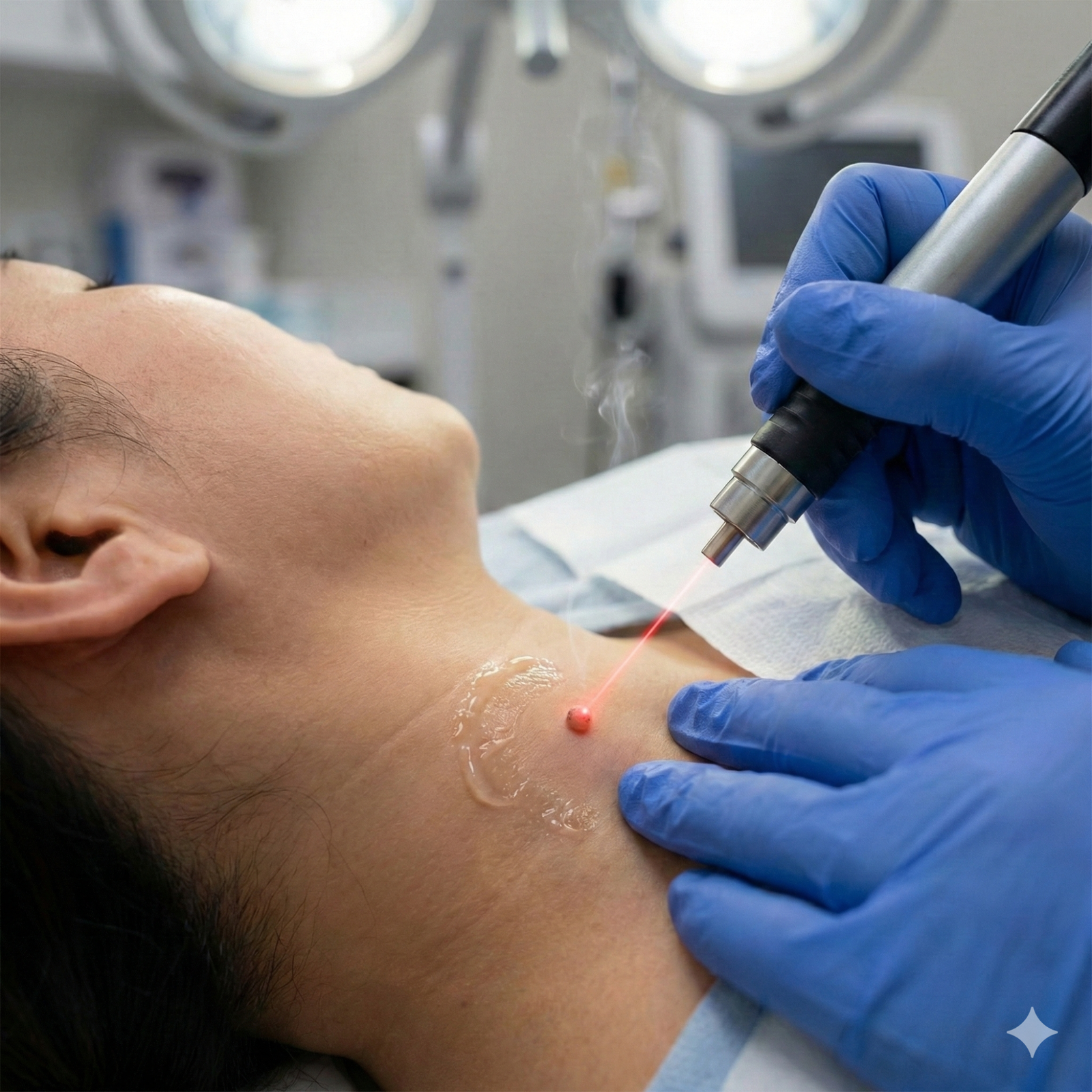 Skin Tag Removal with Laser
